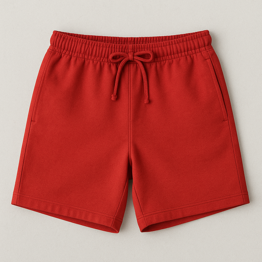 Red Classic Shorts SS26