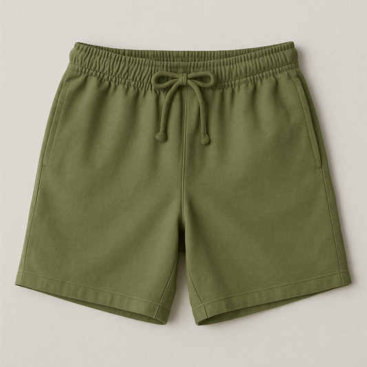 Army Green Classic Shorts SS26
