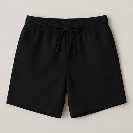Black Classic Shorts SS26